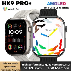 HK9 Pro Plus AMOLED Smart Watch