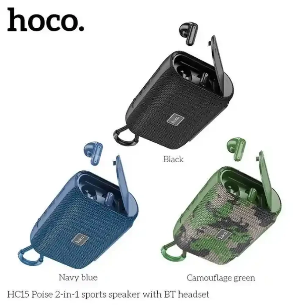 Hoco HC15 Poise 2-in-1 sports speaker +BT headset (TWS)