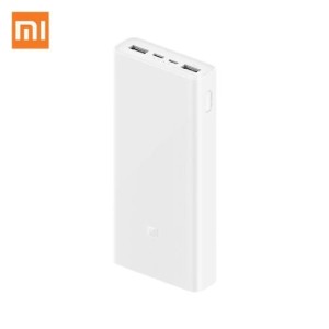 Xiaomi Mi Power Bank 20000mAh V3 USB-C Two-Way Fast Charging Dual USB 18W Powerbank For Android Or IOS Smartphone