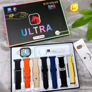 S10 PRO Ultra Smartwatch - 2.1 Inch - Multicolor