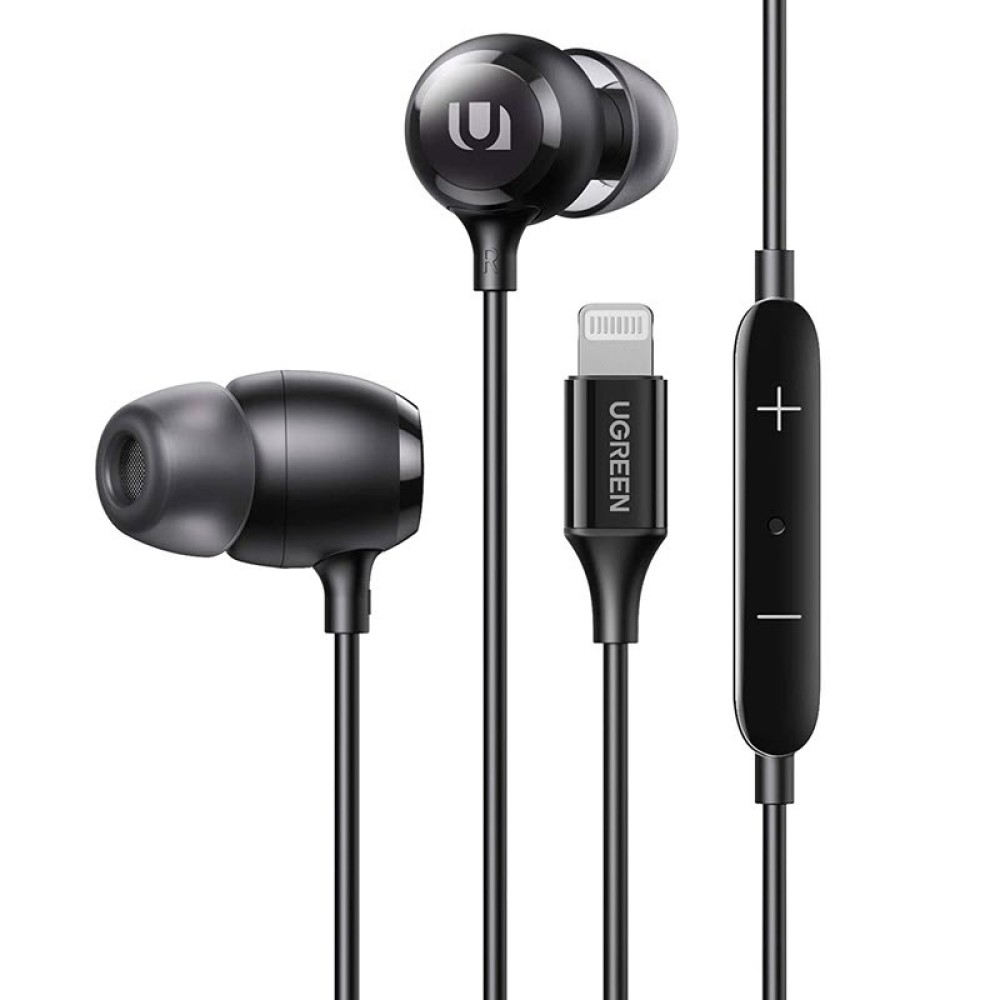 UGREEN MFi Certified Lightning Earphones