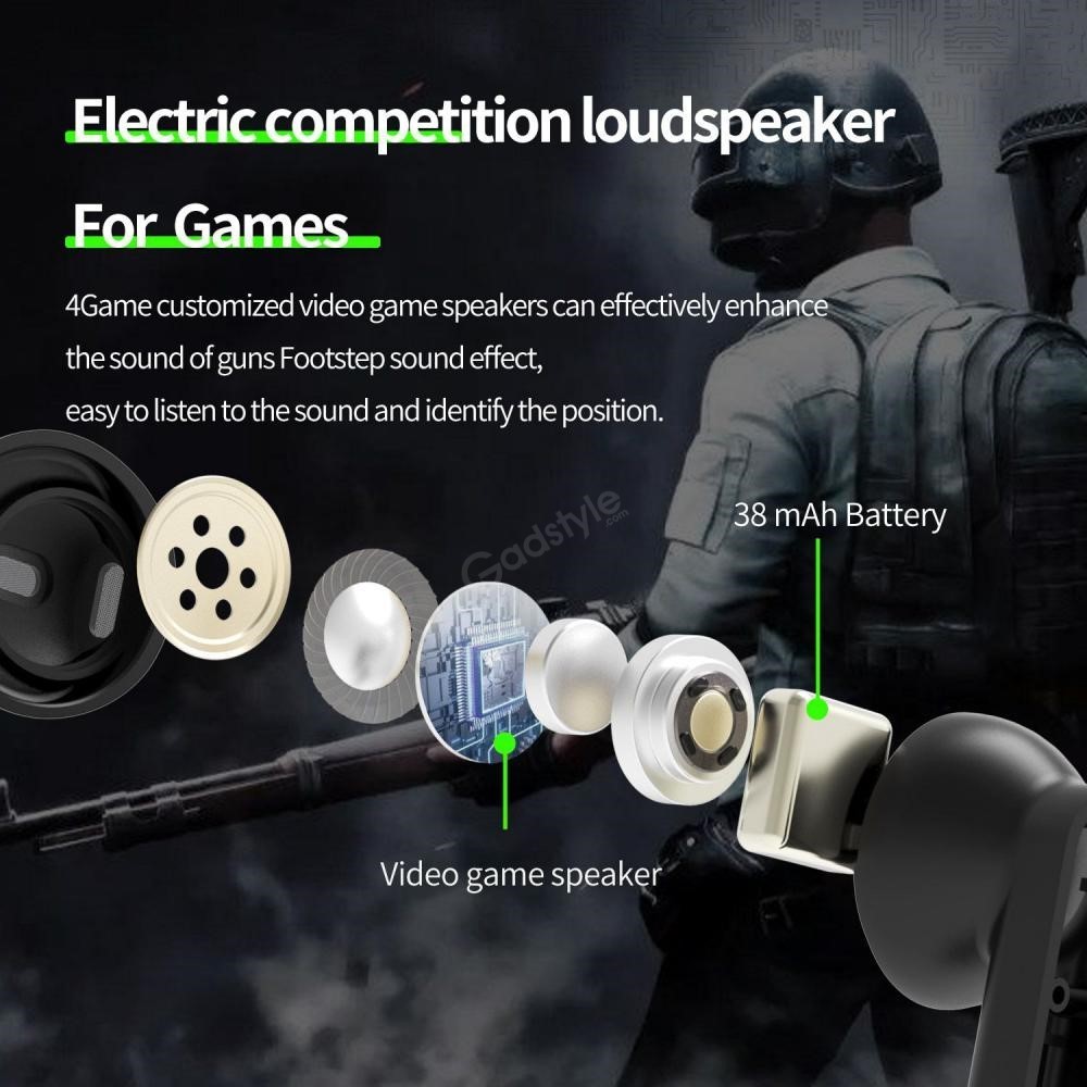 PLEXTONE 4Game TWS Gaming Earphone